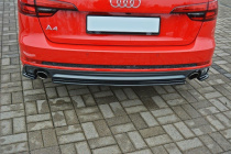 Audi A4 B9 S-Line 2015-2019 Bakre Center Splitter Avant Maxton Design